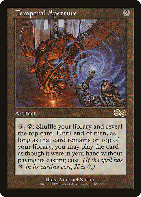 Temporal Aperture from Urza's Saga
