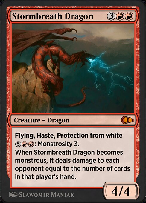 Stormbreath Dragon from Pioneer Masters