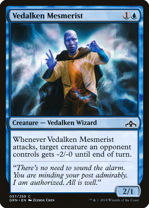 Vedalken Mesmerist from Guilds of Ravnica