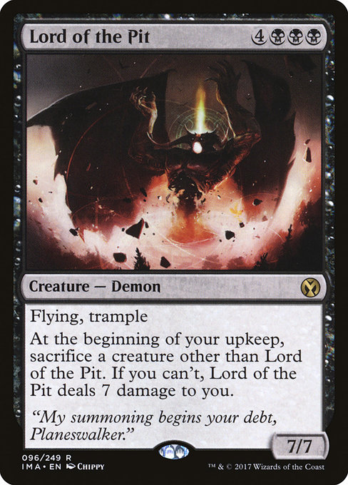 Lord of the Pit from Iconic Masters