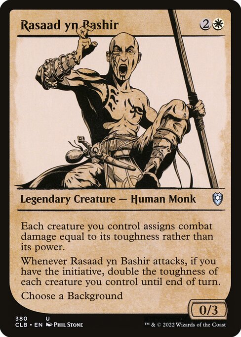 Rasaad yn Bashir highlighted card art