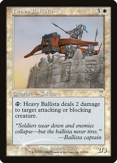 Heavy Ballista highlighted card art