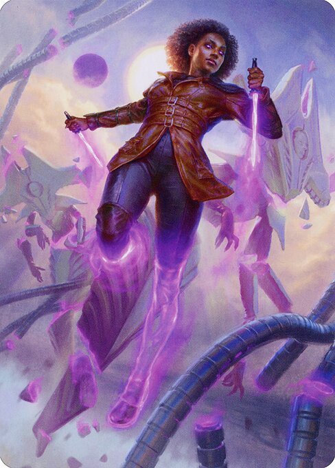 Kaya, Intangible Slayer // Kaya, Intangible Slayer from Phyrexia: All Will Be One Art Series