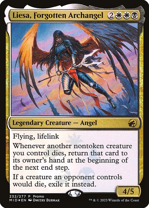 Liesa, Forgotten Archangel from Innistrad: Midnight Hunt Promos