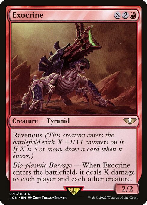 Exocrine highlighted card art