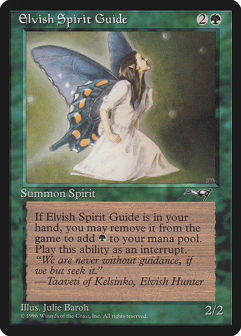 Elvish Spirit Guide from Alliances