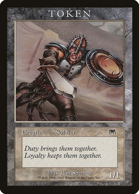 Soldier from Magic Player Rewards 2002