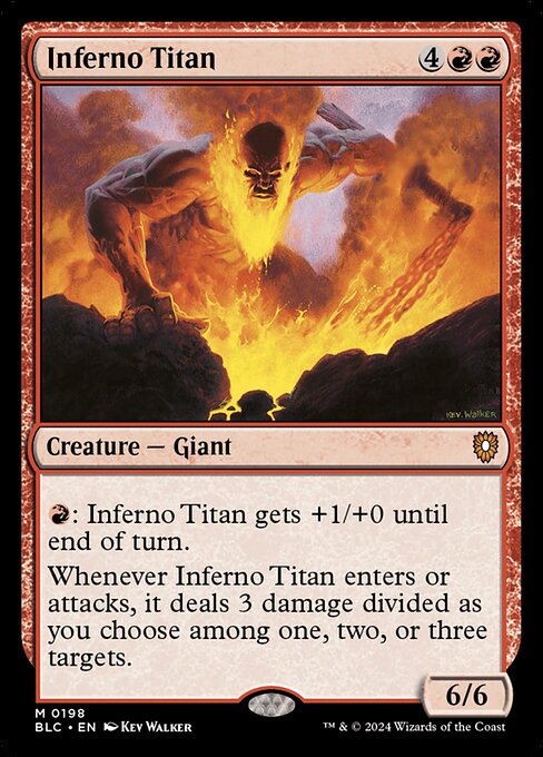 Inferno Titan highlighted card art