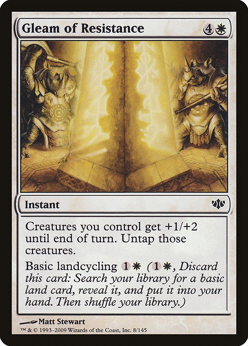 Gleam of Resistance from Conflux