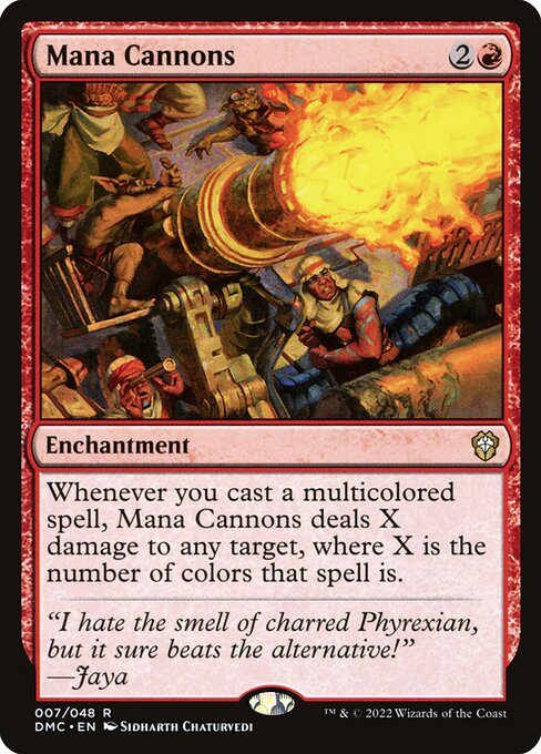 Mana Cannons from Dominaria United Commander