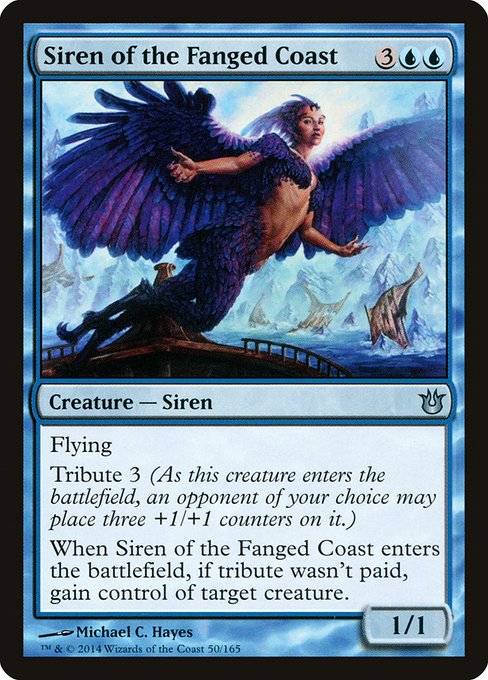 Siren of the Fanged Coast highlighted card art