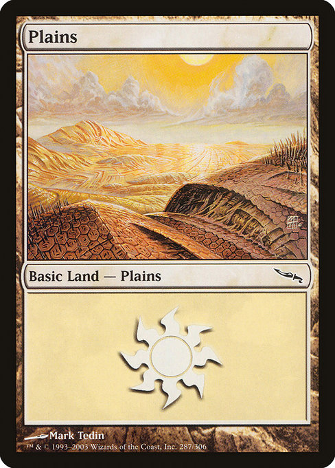 Plains from Mirrodin