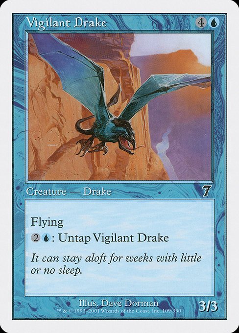 Vigilant Drake highlighted card art