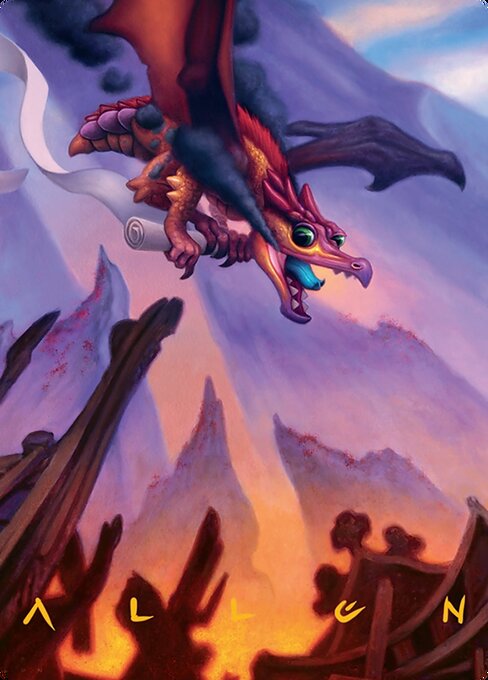 Scavenger Regent // Scavenger Regent from Tarkir: Dragonstorm Art Series