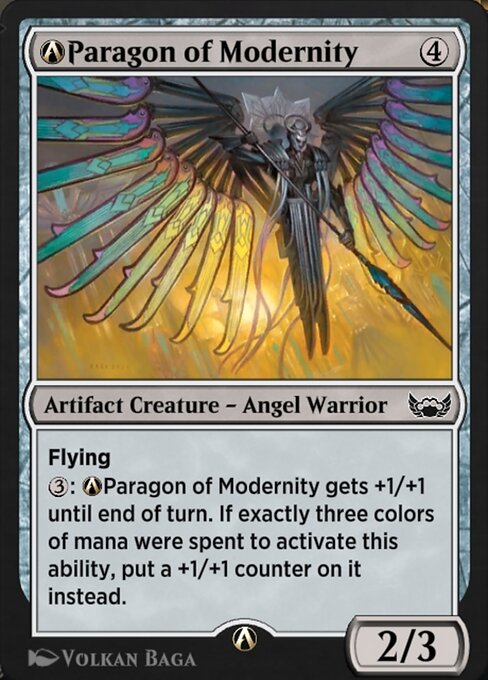 A-Paragon of Modernity highlighted card art