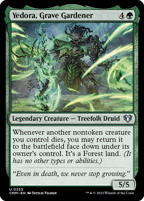 Yedora, Grave Gardener from Commander Masters
