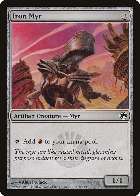 Iron Myr from Scars of Mirrodin