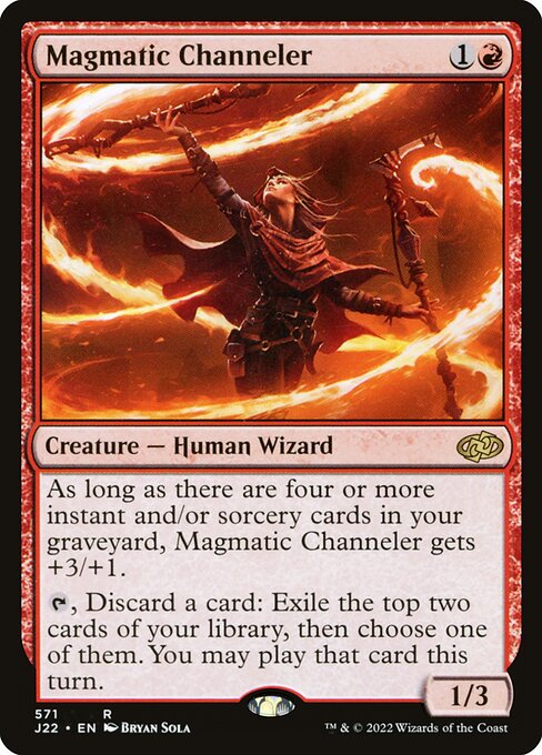 Magmatic Channeler highlighted card art