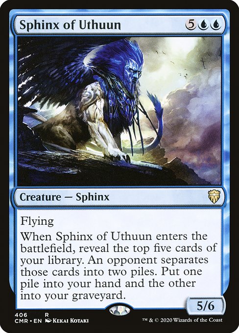 Sphinx of Uthuun highlighted card art