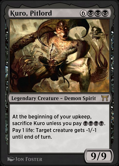 Kuro, Pitlord highlighted card art