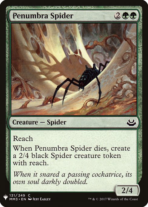 Penumbra Spider from The List