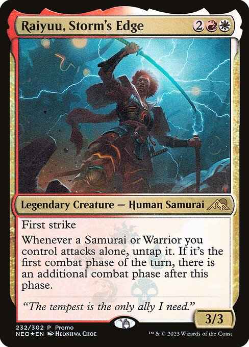 Raiyuu, Storm's Edge from Kamigawa: Neon Dynasty Promos