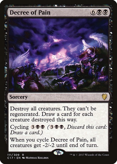 Decree of Pain from Commander 2017