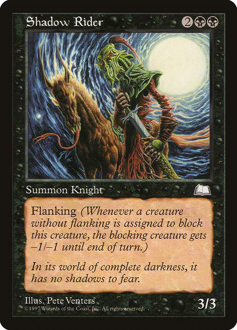 Shadow Rider highlighted card art
