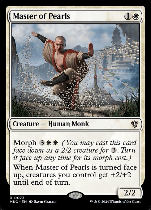 Master of Pearls highlighted card art