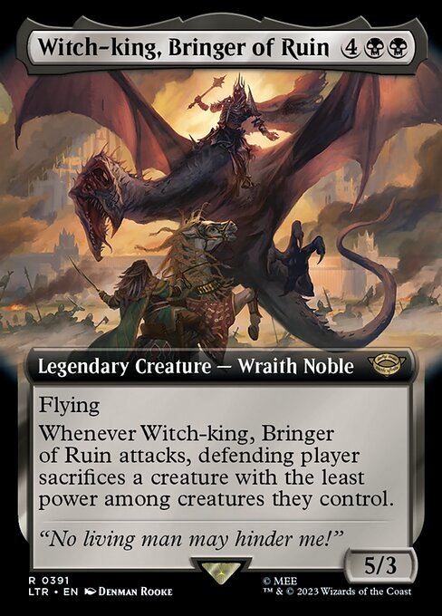 Witch-king, Bringer of Ruin highlighted card art