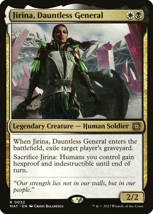 Jirina, Dauntless General from March of the Machine: The Aftermath