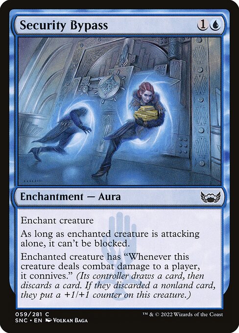 Security Bypass highlighted card art