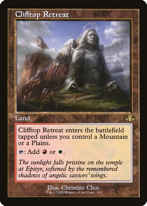 Clifftop Retreat from Dominaria Remastered