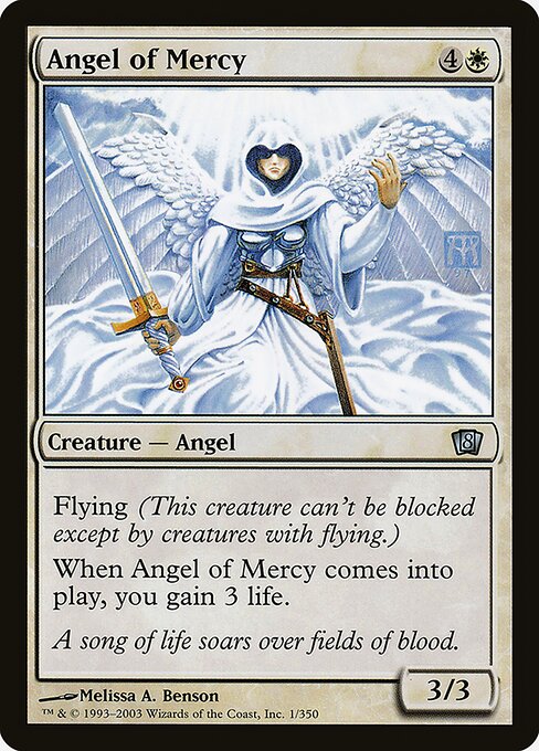 Angel of Mercy from Eighth Edition