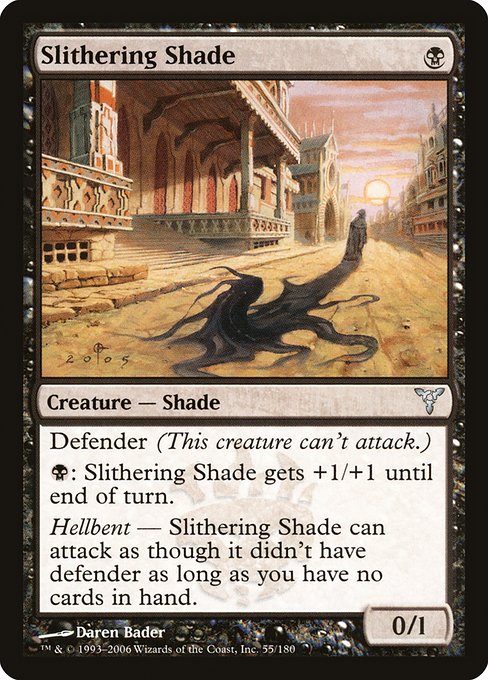 Slithering Shade highlighted card art