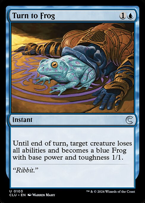 Turn to Frog highlighted card art