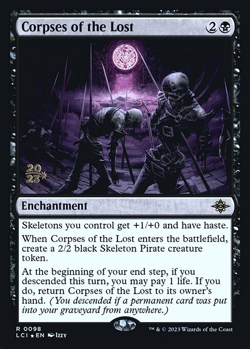 Corpses of the Lost from The Lost Caverns of Ixalan Promos