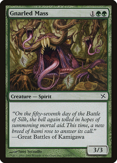 Gnarled Mass highlighted card art