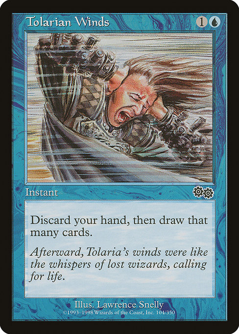 Tolarian Winds from Urza's Saga
