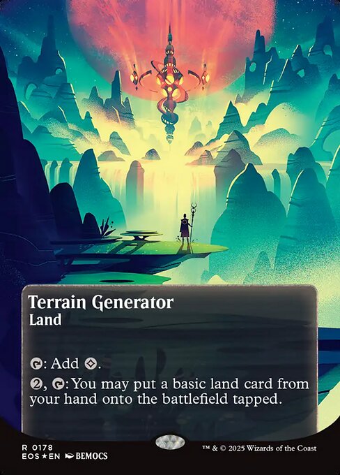 Terrain Generator from Edge of Eternities: Stellar Sights