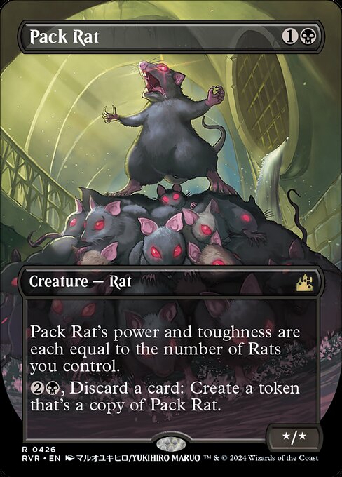 Pack Rat from Ravnica Remastered