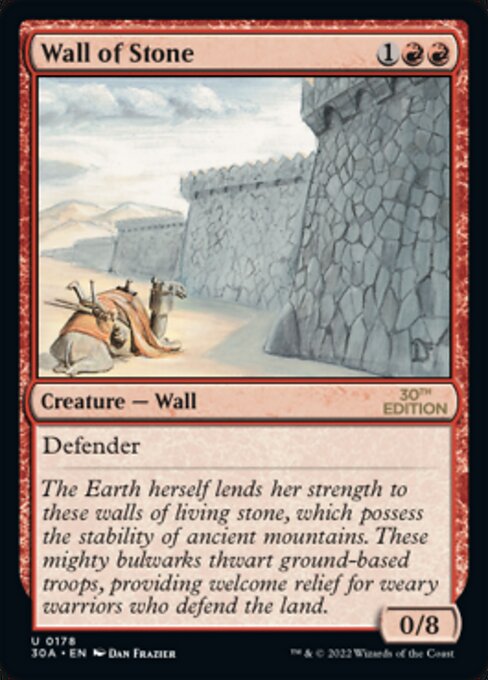 Wall of Stone highlighted card art