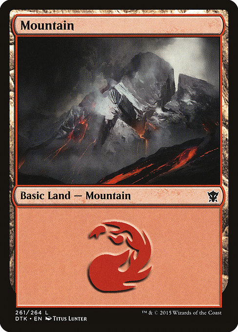 Mountain from Dragons of Tarkir