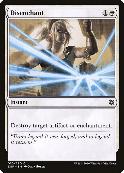 Disenchant from Zendikar Rising