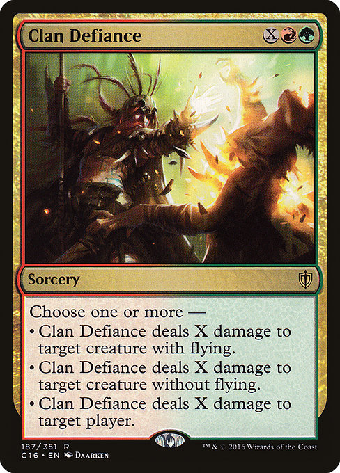 Clan Defiance from Commander 2016
