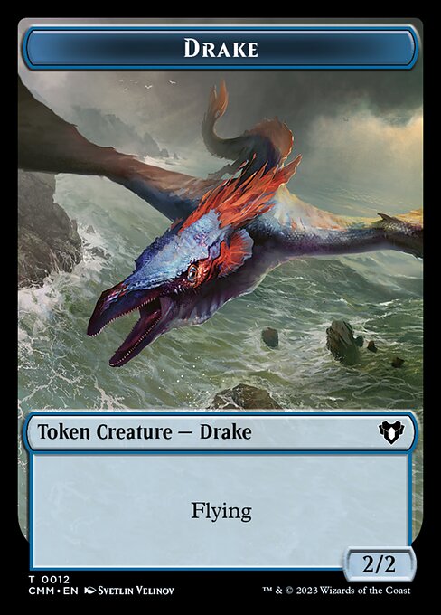 Drake from Commander Masters Tokens