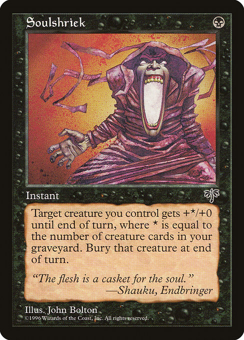 Soulshriek highlighted card art