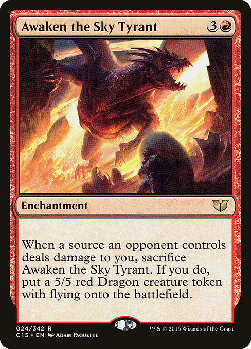 Awaken the Sky Tyrant from Commander 2015