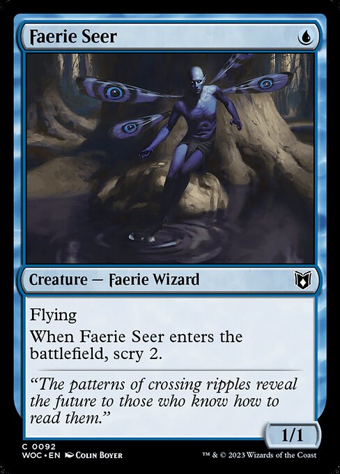 Faerie Seer from Wilds of Eldraine Commander