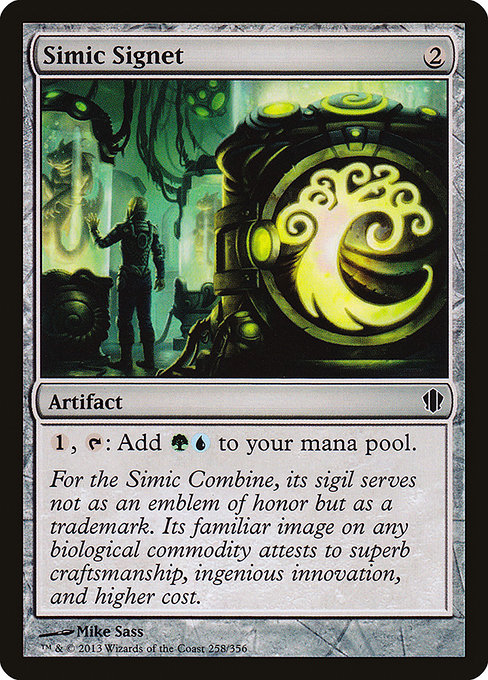 Simic Signet from Commander 2013